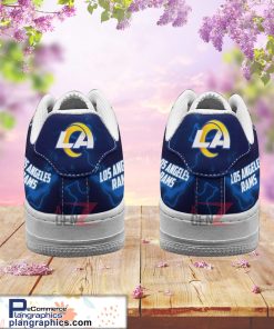 los angeles rams air sneakers mascot thunder style custom nfl air force 1 shoes 155 VMYk8