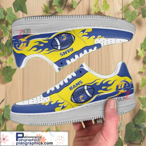 los angeles rams air sneakers nfl custom air force 1 shoes 28 uDWeC