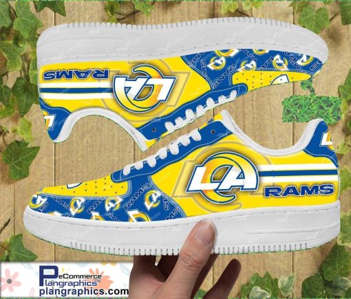 los angeles rams nfl custom name and number air force 1 shoes 28 wiML0