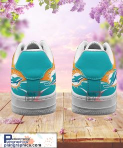 miami dolphins air sneakers nfl custom air force 1 shoes 152 V4FUr