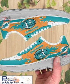 miami dolphins air sneakers nfl custom air force 1 shoes 26 dWxnu