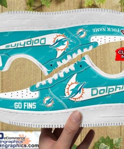 miami dolphins nfl custom name and number air force 1 shoes rbpl120 25 s5AWm