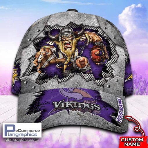 minnesota vikings mascot nfl cap personalized 1 JiPDQ
