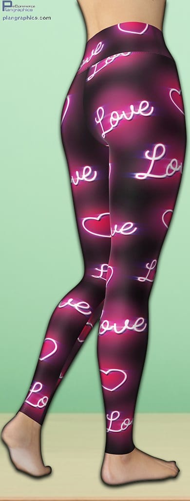 neon love yoga leggings 3 51Khl