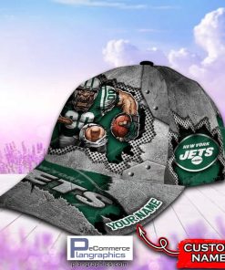 new york jets mascot nfl cap personalized 2 qvp7G