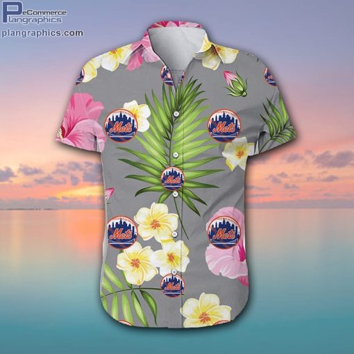 new york mets summer floral shirt Bww2t