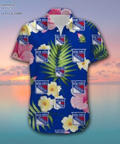 new york rangers summer floral shirt BF8lq