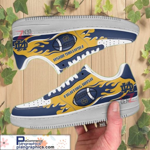 notre dame fighting irish air sneakers nfl custom air force 1 shoes 15 NU8E3