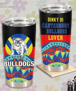 nrl dinky di canterbury bulldogs lover aboriginal flag x indigenous tumbler 1 U6iyX