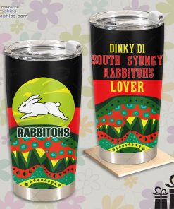nrl dinky di south sydney rabbitohs lover aboriginal flag x indigenous tumbler 1 nMBKZ