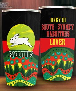 nrl dinky di south sydney rabbitohs lover aboriginal flag x indigenous tumbler 3 urbs9