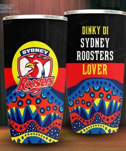 nrl dinky di sydney roosters lover aboriginal flag x indigenous tumbler 3 z4um6