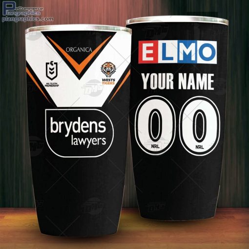 nrl wests tigers home jersey tumbler 3 6C2hH