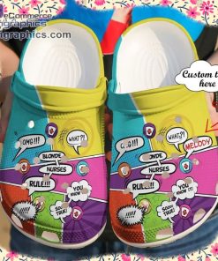 nurse crocs nurse personalized rules clog shoes 1 mtkLX