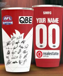 personalised afl sydney swans grand final team signatures guernsey tumbler 3 pzzu6