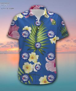 philadelphia 76ers summer floral shirt hYB3Z