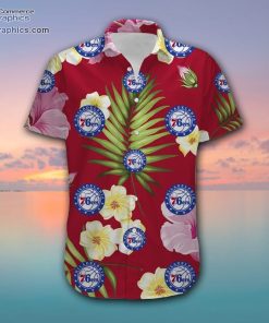 philadelphia 76ers summer floral shirt rbpl4716 XI3Tr