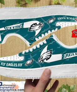 philadelphia eagles nfl custom name and number air force 1 shoes rbpl126 13 F3Mpx