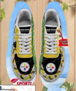 pittsburgh steelers nfl custom name and number air force 1 shoes 75 BCmkt