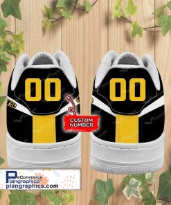 pittsburgh steelers nfl custom name and number air force 1 shoes rbpl127 133 Ug8IF