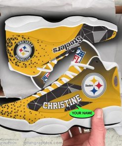 pittsburgh steelers nfl personalized jordan 13 shoes 6 W1LiW