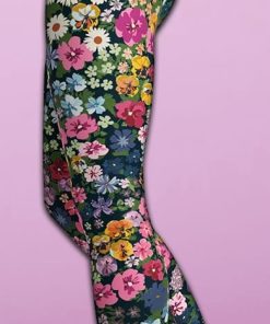 pretty floral yoga leggings 2 G75eW