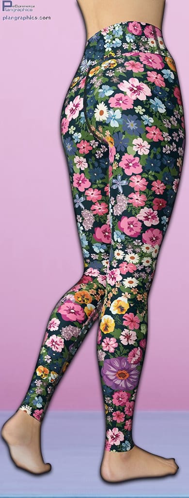 pretty floral yoga leggings 3 0pR6r