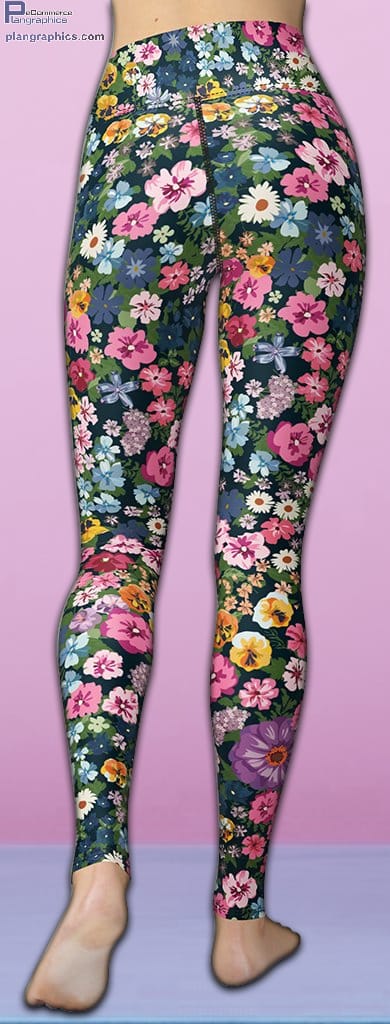 pretty floral yoga leggings 4 7iYop