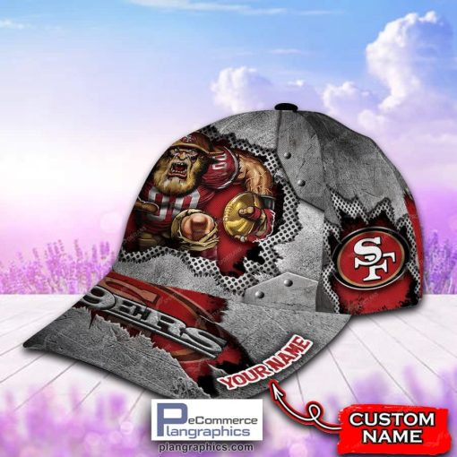 san francisco 49ers mascot nfl cap personalized 2 5ibZP