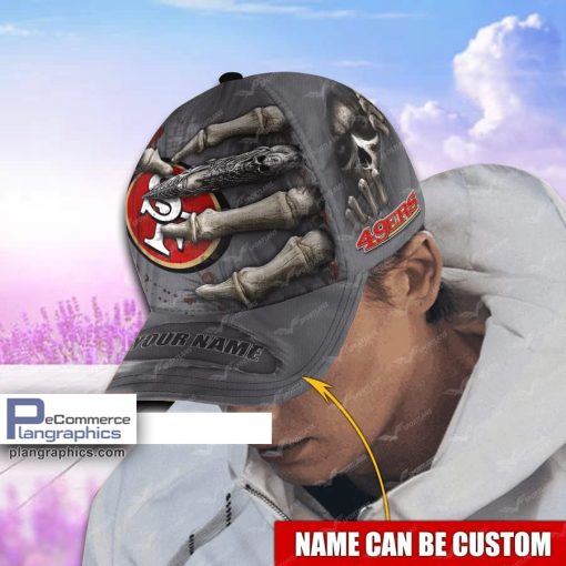 san francisco 49ers mascot nfl cap personalized pl028 2 H3hbD