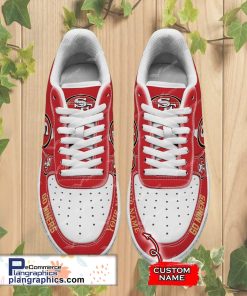 san francisco 49ers nfl custom name and number air force 1 shoes rbpl128 72 xexHn