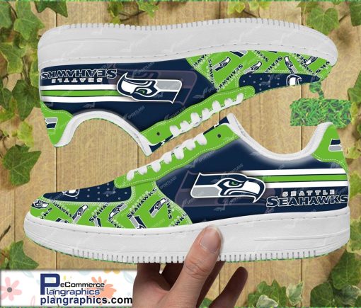 seattle seahawks nfl custom name and number air force 1 shoes 8 OBqsV