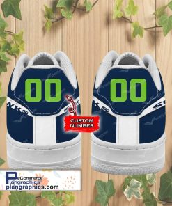 seattle seahawks nfl custom name and number air force 1 shoes rbpl129 131 cGoVM