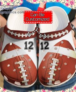 sport crocs football personalized player clog shoes 1 oBJi8
