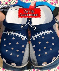sport crocs personalized football lover clog shoes 1 qMtY7