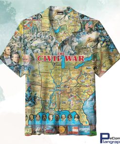 the civil war usa universal hawaiian shirt vqqczn