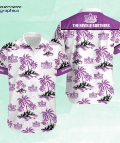 the neville brothers palm tree hawaiian shirt jjcgpm