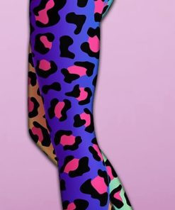 vibrant leopard print yoga leggings 2 TtpGm