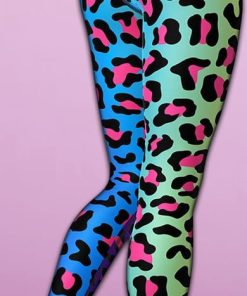 vibrant leopard print yoga leggings 3 JCt4n