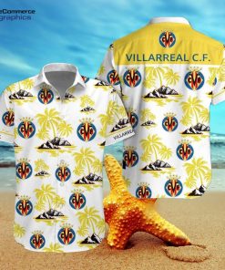 villarreal cf laliga yellow coconut hawaiian shirt bd0wuj
