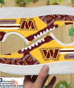 washington commanders nfl custom name and number air force 1 shoes 2 ySorr