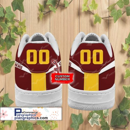 washington commanders nfl custom name and number air force 1 shoes rbpl132 128 7Bckz