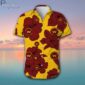 washington commanders tropical floral shirt Y1v9x
