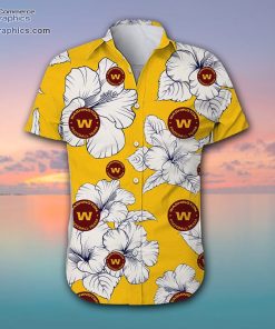 washington commanders tropical floral shirt rbpl5910 w2Mrr