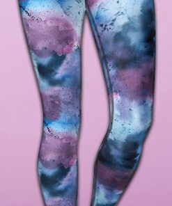 watercolor tie dye yoga leggings 1 OtflY