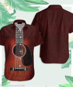 wood guitar hawaiian shirt ip6Y3