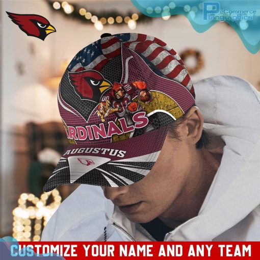 arizona cardinals nfl classic cap personalized custom name 2 okLJu