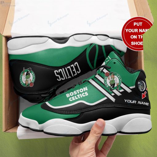 boston celtics personalized ajd13 sneakers plbg10 242 6883L