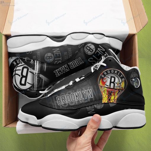 brooklyn nets personalized ajd13 sneakers plbg48 612 rb6I4