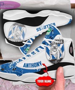 canterbury bankstown bulldogs personalized air jordan 13 sneaker 9fNtw
